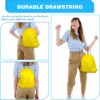 120 Pack Drawstring Bags Bulk, 12 Color Gym Drawstring Backpack Bulk for…