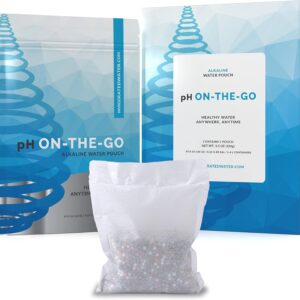 Invigorated Water pH ON-The-GO Alkaline Water Filter Pouch- Portable Alkaline Water…