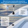Trolling Motor Stabilizer Mount Support for Minn Kota Terrova, Riptide Terrova,…