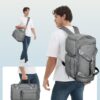 Travel Duffel Bag 27L Gym Bag with Shoe Compartment Carry on Overnight…
