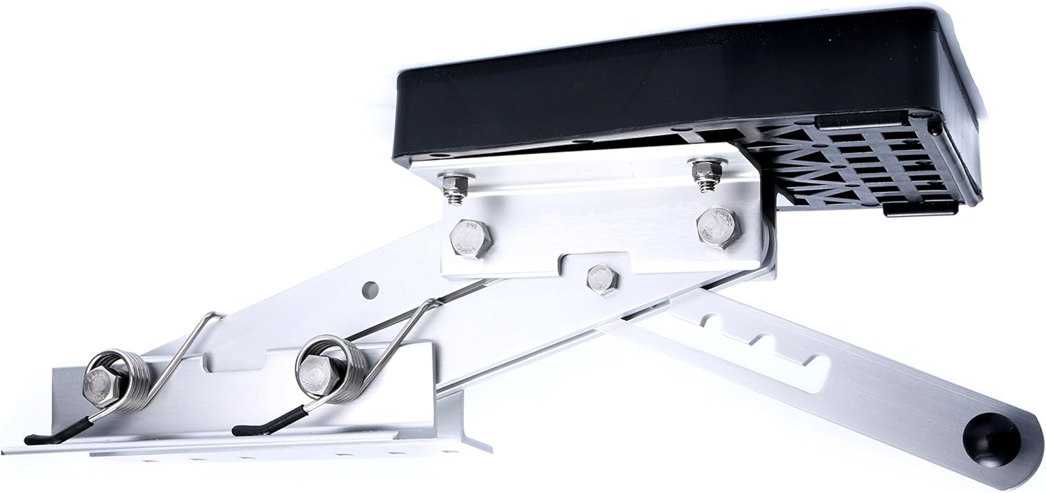 Amarine Made Heavy Duty Aluminium Marine Outboard Auxiliary Boat Motor Bracket...