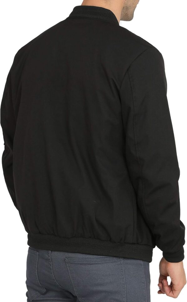 WULFUL Mens Casual Lightweight Jacket Softshell Flight Bomber Jacket Varsity Windbreaker