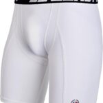 Men Baseball Football Straps Compression Shorts w/Cup Pocket(NO Cup) Athletic Sliding...