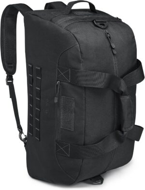 G4Free 70L Large Tactical Duffle Bag Men Sports Gym Backpack with Shoes…