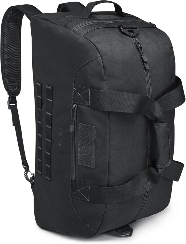 G4Free 70L Large Tactical Duffle Bag Men Sports Gym Backpack with Shoes…