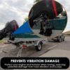 Transom Savers for Outboard Motor Outboard Motor Support Boat Motor Transom Support…