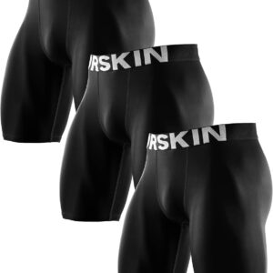 DRSKIN Men’s 3, 2 or 1 Pack Compression Shorts Pants Tights Baselayer Sports Running…