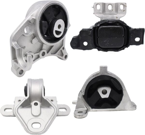 ENA Engine Motor and Trans Mount Set 4 Compatible with Chrysler Dodge 2001 2002 2003…