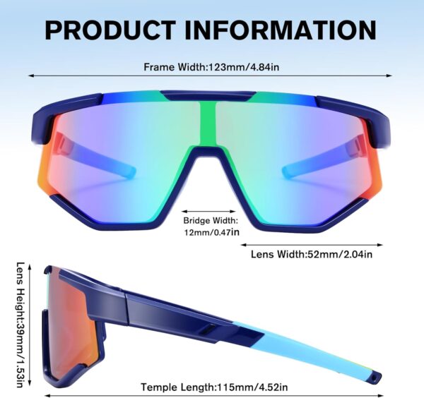 Pro Acme Kids Baseball Sunglasses Polarized Youth Baseball Sunglasses Unbreakable…