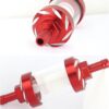 Motorcycle Fuel Filter of Motorcycle Parts,8mm Aluminum Automotive Replacement Fuel…