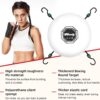 Doorway Punching Bag, Doorway Punching Pad Kit Includes 13″ Boxing Ring…