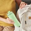 Collapsible Water Bottles, Silicone Foldable Portable Water Bottle 610ml, Lightweight…