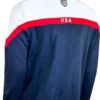 Men’s USA Track Jacket, U.S Full Zip Sweater Jacket With Zipper Pockets
