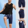 SPVISE Compression Shorts Men Spandex Running Workout Athletic Shorts Cooling…
