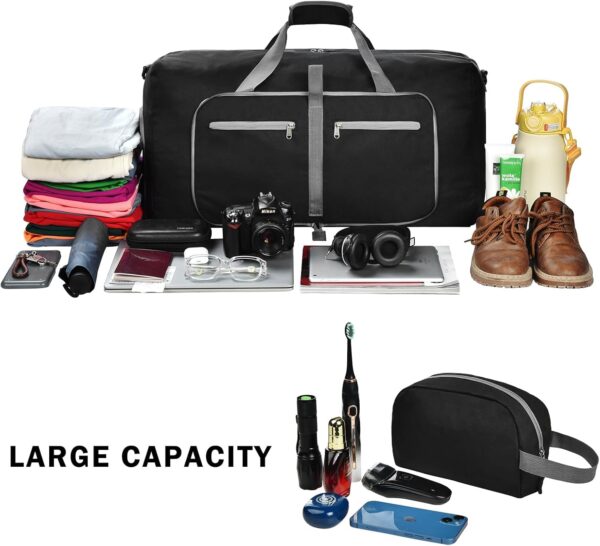 Felipe Varela Duffle Bag with Shoes Compartment and Adjustable…