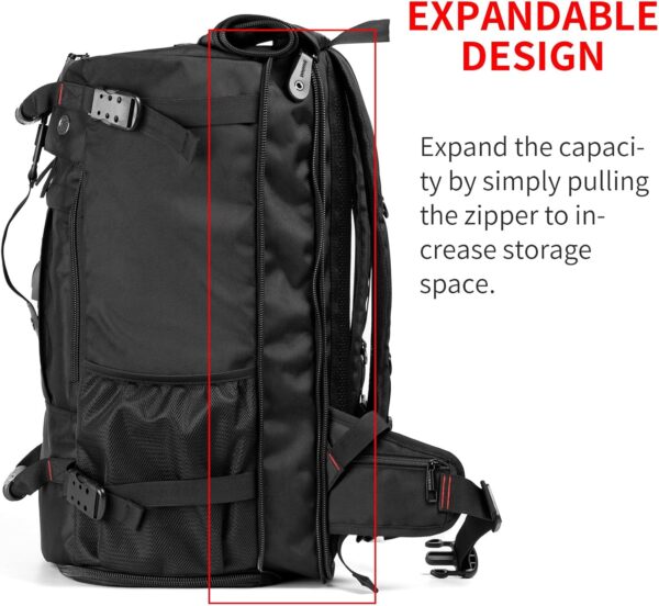 Travel Backpack Carry On Backpack Durable Convertible Duffle Bag Fit for…