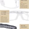 Sports Goggles Glasses – Basketball Protective Eyewear with Removable Lens and…