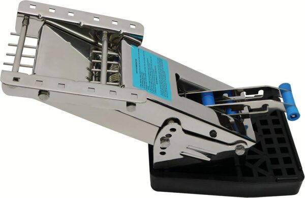 Outboard Motor Bracket Auxiliary Stainless Steel 20HP Heavy Duty Mounting Adjustable…