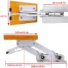 Motor Mounting Bracket,Outboard Motor Mount 2 Stroke Heavy Duty Marine Board…