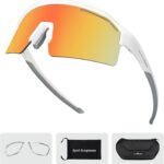 Sport Polarized Sunglasses for Men Women, UV Protection, ONE-PIECE REVO Lens, Ideal...