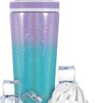 Ice Shaker Insulated Stainless Steel Shaker Bottle | 26oz, Mermaid | Cold for 30+...