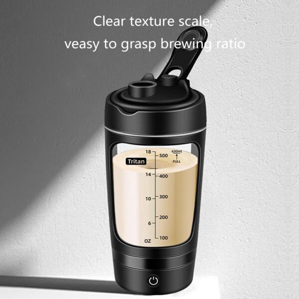 electric protein shaker bottle, Removable electric shaker bottle with USB electric…