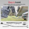 JY PERFORMANCE Universal Transom Saver, Adjustable Boat Transom Saver for Outboards…