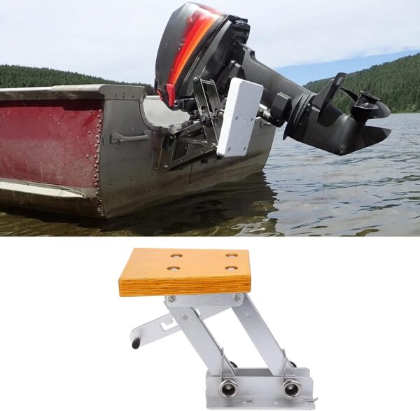 Motor Mounting Bracket,Outboard Motor Mount 2 Stroke Heavy Duty Marine Board…