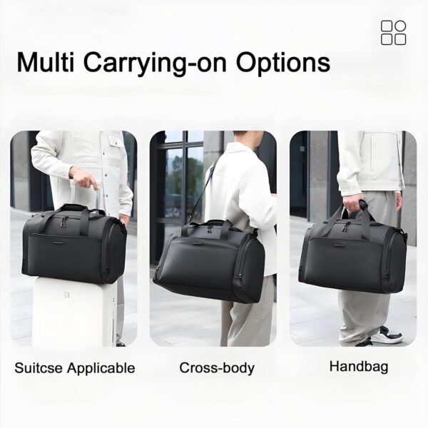 Gym Bag for Men with Shoe Compartment  Small Sports Duffle Bag, Lightweight…