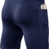 SPVISE Compression Shorts Men Spandex Running Workout Athletic Shorts Cooling…