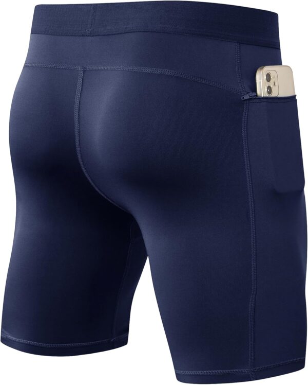 SPVISE Compression Shorts Men Spandex Running Workout Athletic Shorts Cooling…