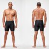 DEVOPS 3 or 5 Pack Compression Shorts Men Spandex Sport Shorts Athletic Workout…