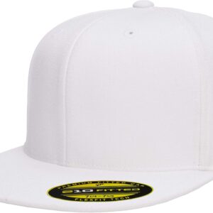 Flexfit Men’s 210 Fitted Flat Bill Cap Hat