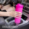 Simple Modern Stainless Steel Shaker Bottle with Ball 24oz | Metal Insulated Cup for…