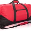 DALIX 25" Big Adventure Large Gym Sports Duffle Bag (Black Grey Navy Blue...