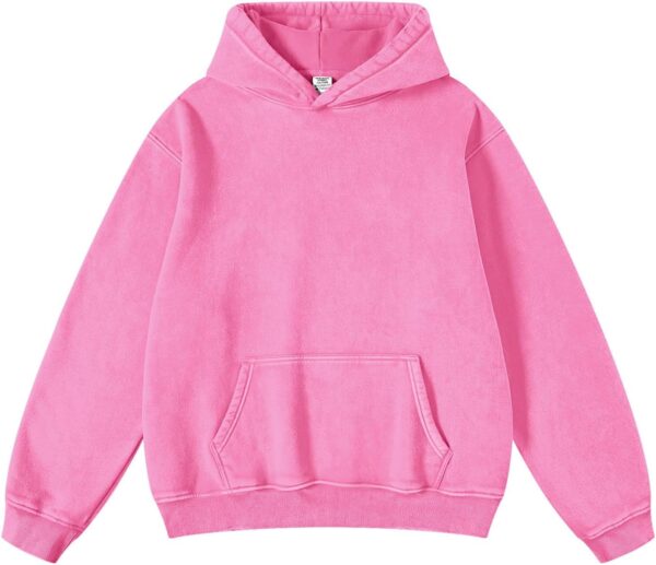Dnzzs Womens Oversized Hoodie Acid Wash Hoodie Vintage Sweatshirt Heavyweight Fleece…