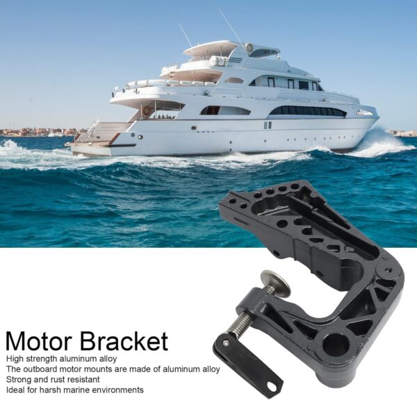 Alomejor Outboard Motor Clamping Bracket Replacement for Outboard Electric Boat Engine