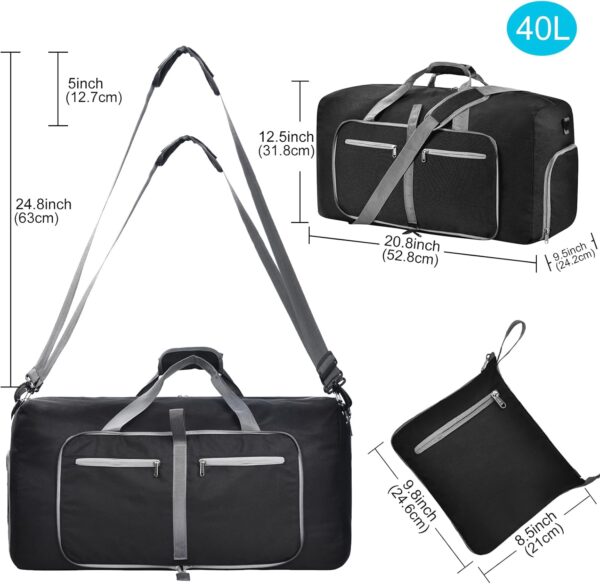 Felipe Varela Duffle Bag with Shoes Compartment and Adjustable…