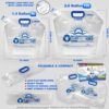 WaterStorageCube Premium Collapsible Water Container Bag, BPA Free Food Grade Clear…