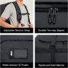 MIER Water Resistant Backpack Duffle Heavy Duty Convertible Duffle Bag with…