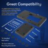 8M0120717 Xi Series Quick-Release Trolling Motor Mounting Bracket Kit Replace for…