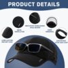 TOP-EX L/XL/XXL Unisex Moisture Wicking Baseball Cap Breathable Sport Hats Sun…
