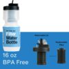 Campbell Ultrafiltration+ Water Filter Bottle – 16 fl. oz., Purification On the Go,…