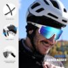 Polarized Sport Sunglasses-Men-Women Running-Sunglasses: Cycling Sun Glasses UV…