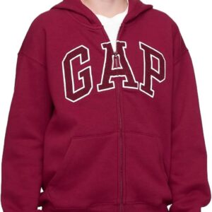 GAP Boys’ Heritage Logo Full Zip Fleece Goodie