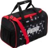 PUMA Evercat Transformation 14″ Junior Duffel Bag (Black/Red, One Size)