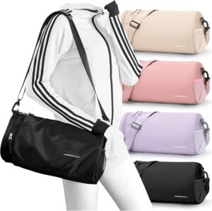 Gym Bag for Women,Men Small Duffle Travel Bags for Women Weekender Bag…