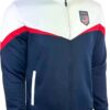 Men’s USA Track Jacket, U.S Full Zip Sweater Jacket With Zipper Pockets