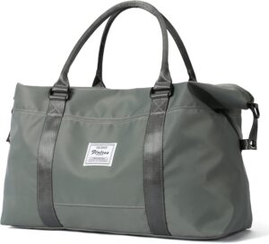 Travel Duffel Bag,Sports Tote Gym Bag,Shoulder Weekender Overnight Bag for Women