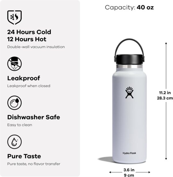 Hydro Flask Wide Flex Cap Lupine 40 Oz